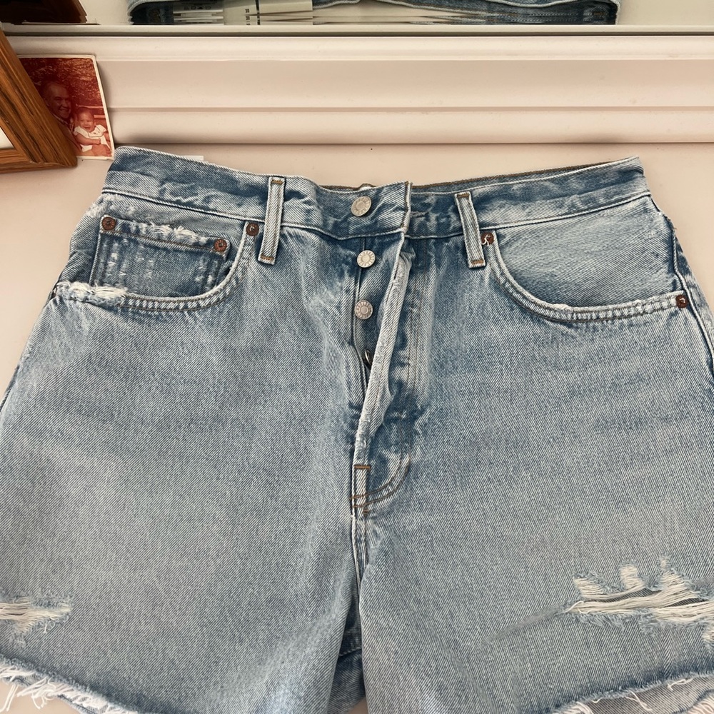 AGolde Jean shorts